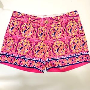 LILLY PULITZER PINK SUMMER CALLAHAN SHORTS CUTE